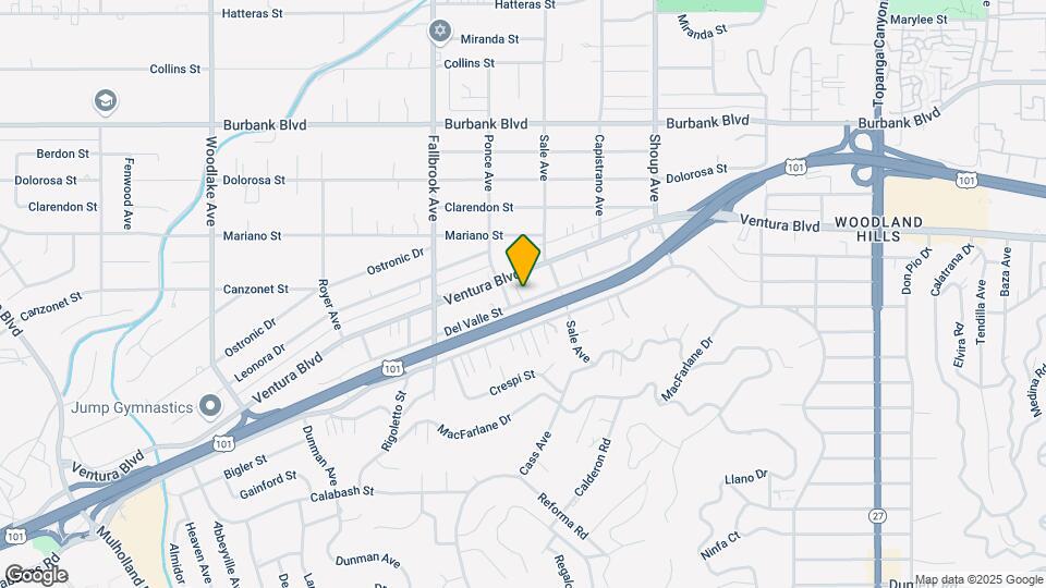 22641 Del Valle St Mapa y Detalles de la Ubicación