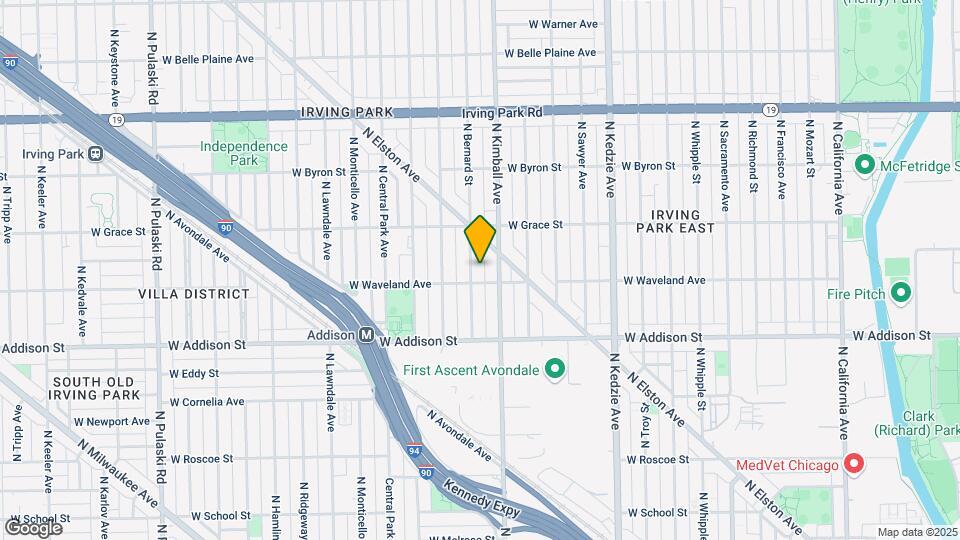 3711 N Bernard St, Unit 2 Map and Location Details