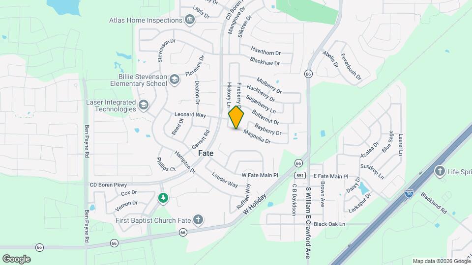 420 Magnolia Dr Map and Location Details