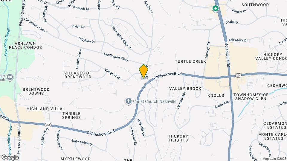 313 Yorkshire Cir Map and Location Details