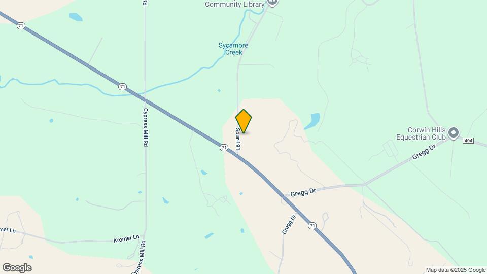 121 Spur 191 Map and Location Details