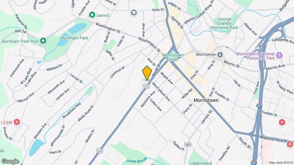 5-7 Mount Kemble Ave Mapa y Detalles de la Ubicación