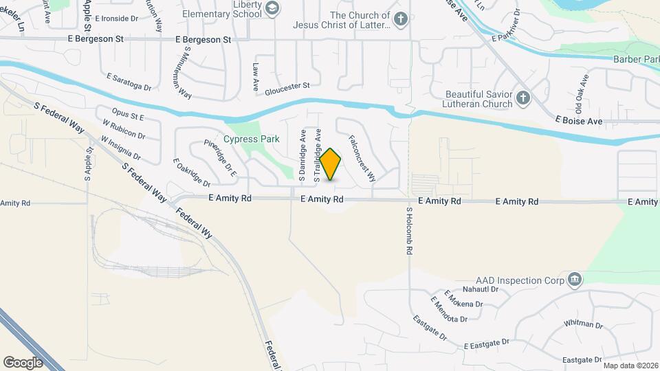 2036 E Oakridge Ct Map and Location Details