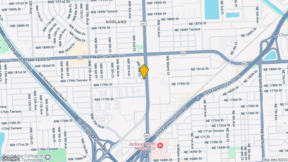 17900 NW 2nd Ave Map and Location Details