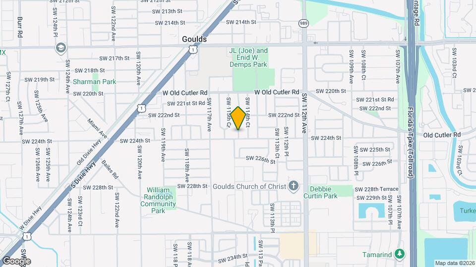 22340 SW 115th Ave Map and Location Details