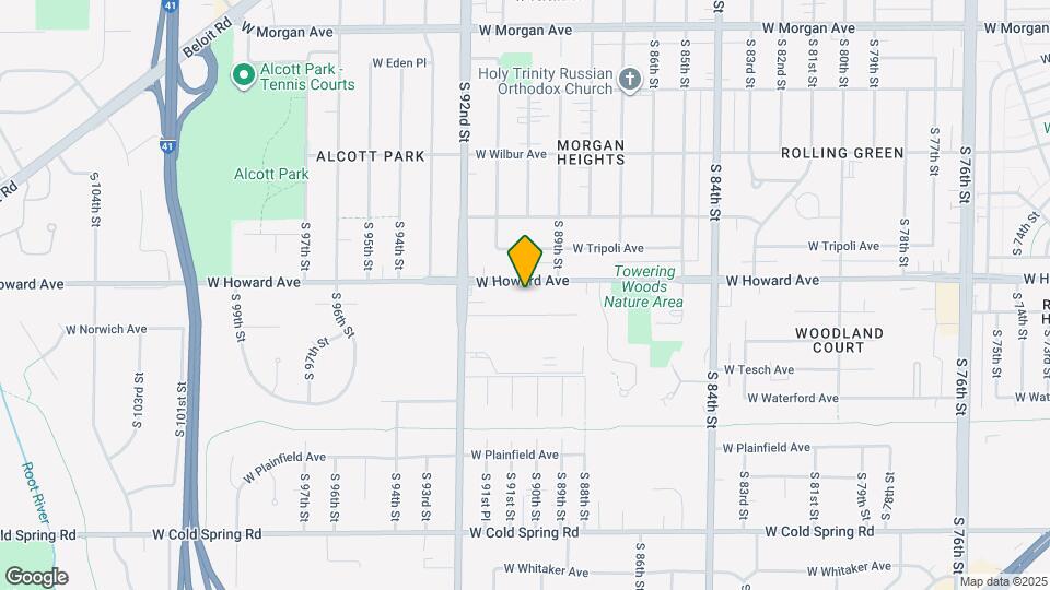 Howard Garden Apartments Map and Location Details