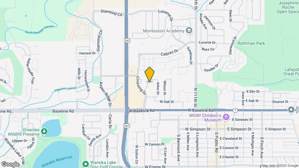 553 Arbor Dr Map and Location Details
