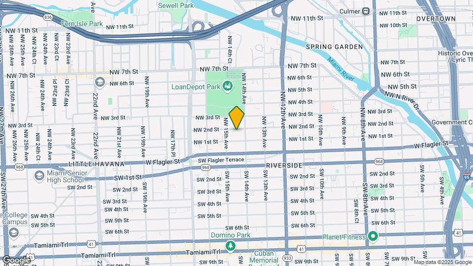 1434 NW 2nd St Mapa y Detalles de la Ubicación