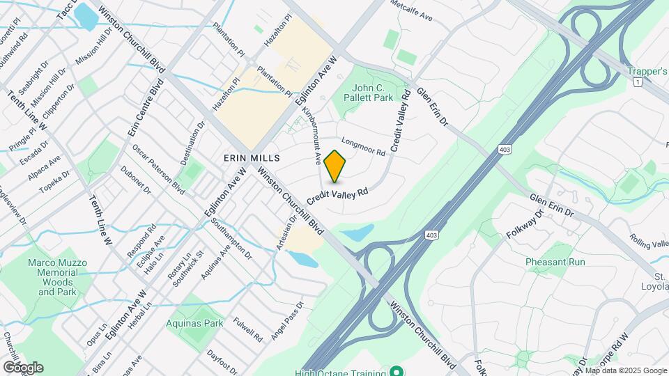 2673 Credit Valley Rd Map and Location Details