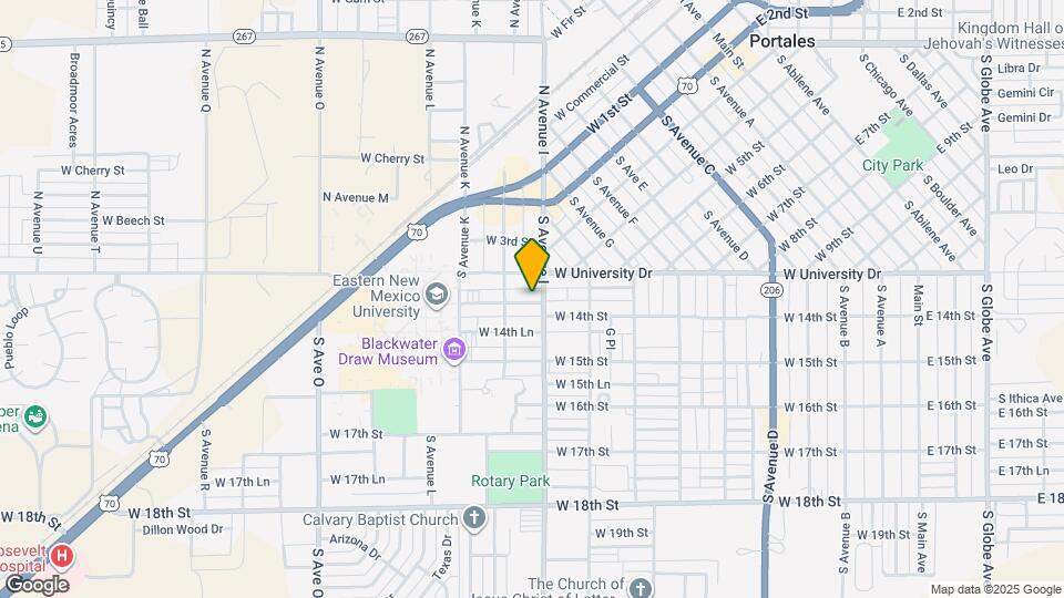 1010 W 14th St Map and Location Details