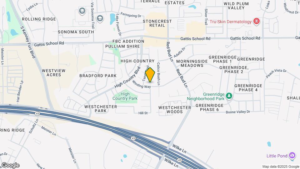 2670 Hill Street Cove Map and Location Details