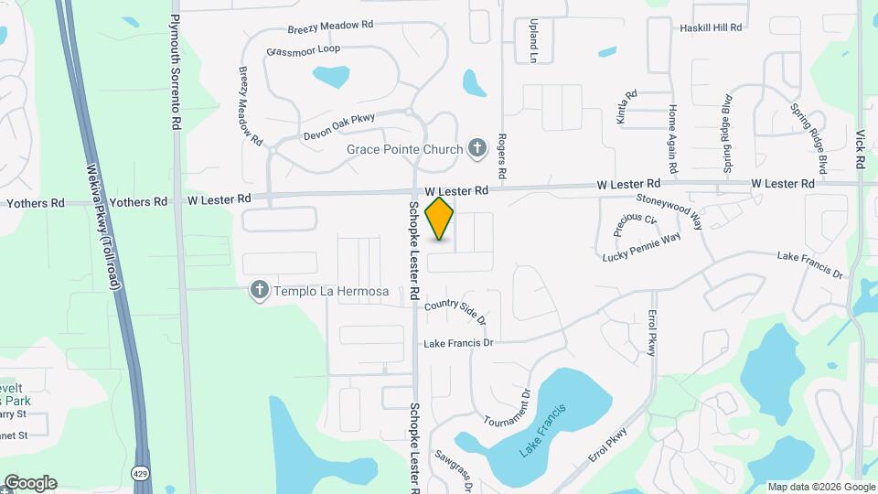 2215 Kingscrest Cir Map and Location Details