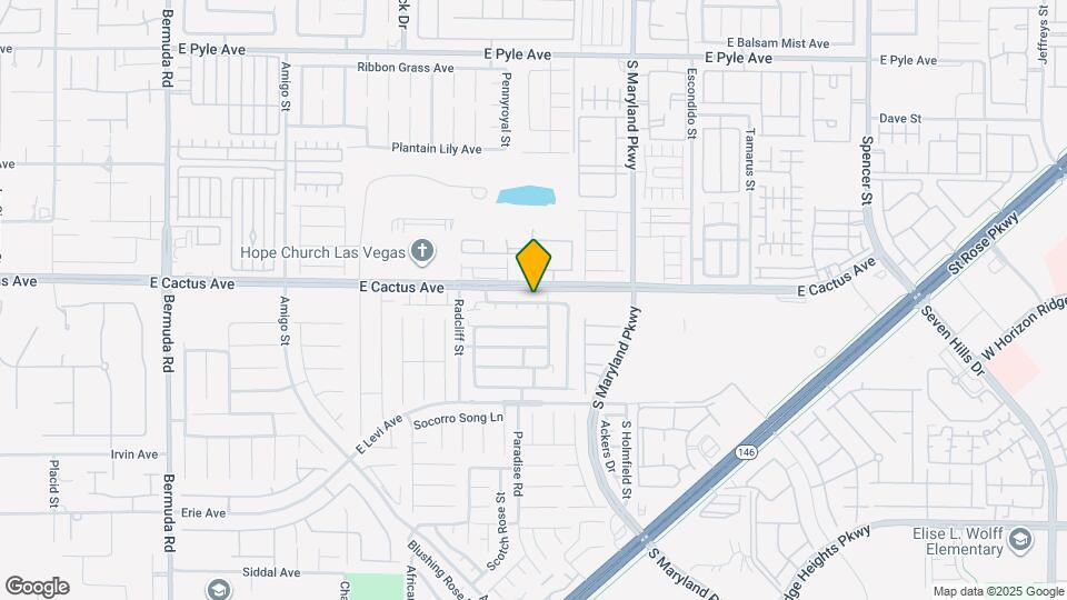 1028 Valetta Flat Ave Map and Location Details