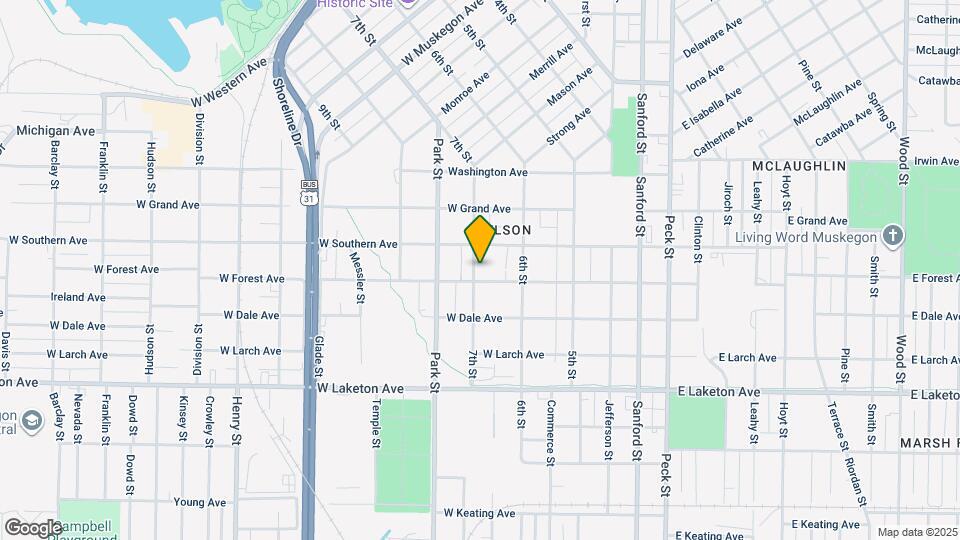 1600 7th St Map and Location Details