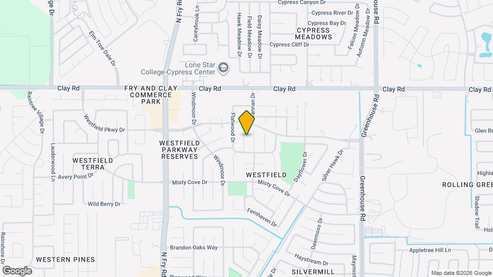 3822 Willow Stone Ct Map and Location Details