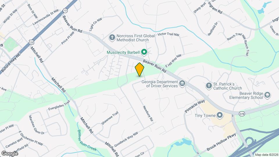 3326 Newbury Rd Map and Location Details