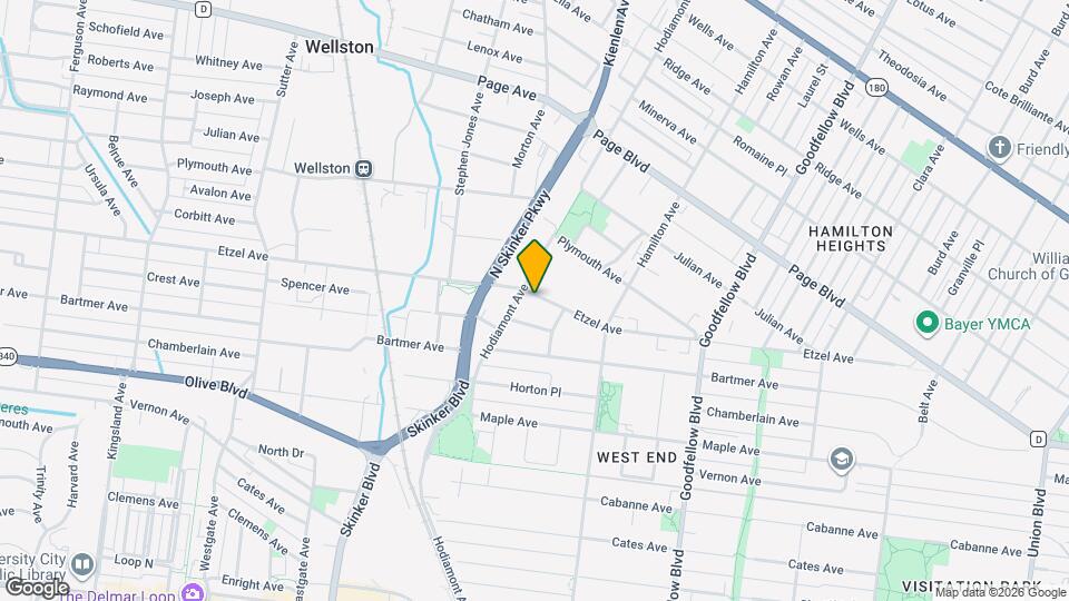 6030 Etzel Ave Map and Location Details