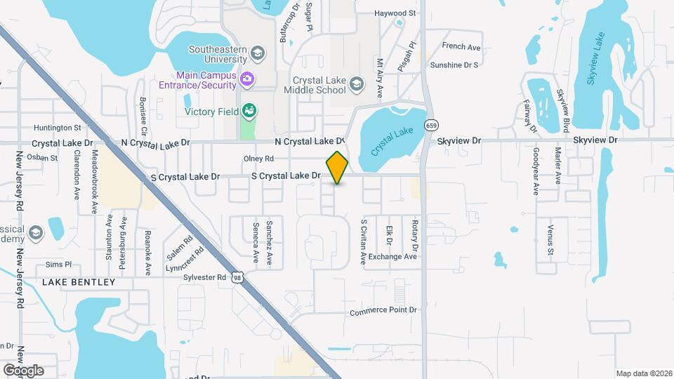 1640 Crystal Park Cir Map and Location Details