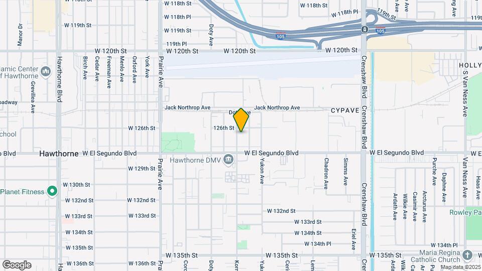 12612 Kornblum Ave Map and Location Details