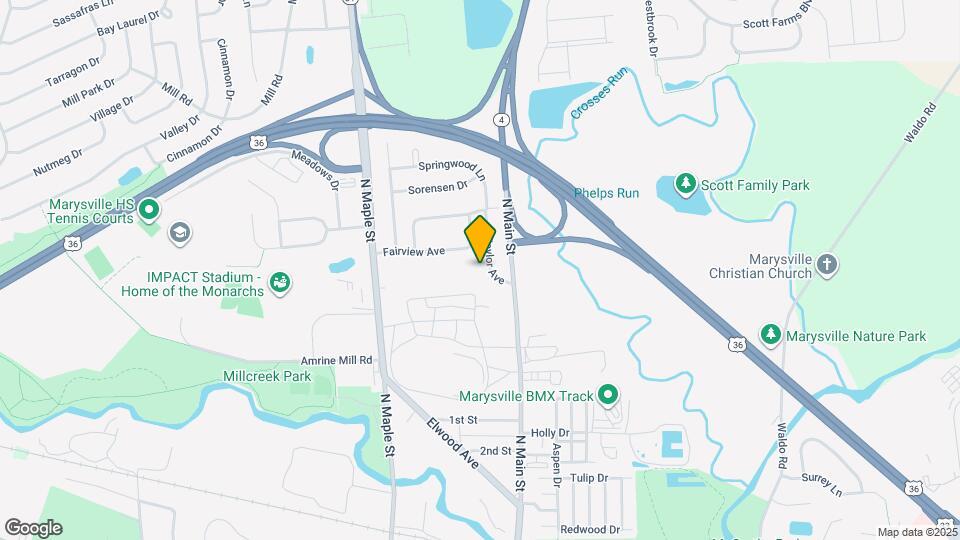 123 Taylor Ave Map and Location Details