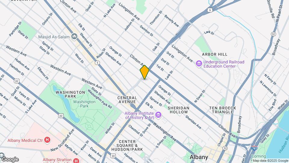 275 Sheridan Ave, Unit 2nd FL Map and Location Details