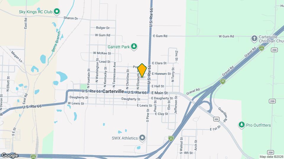 308 E Wilson St Map and Location Details