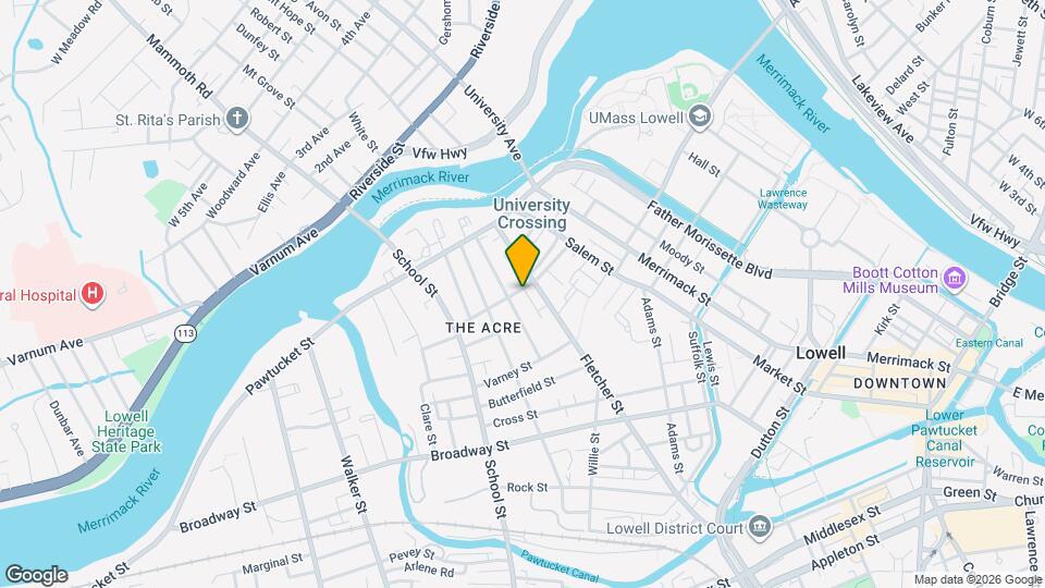 1 Rockdale Ave Map and Location Details