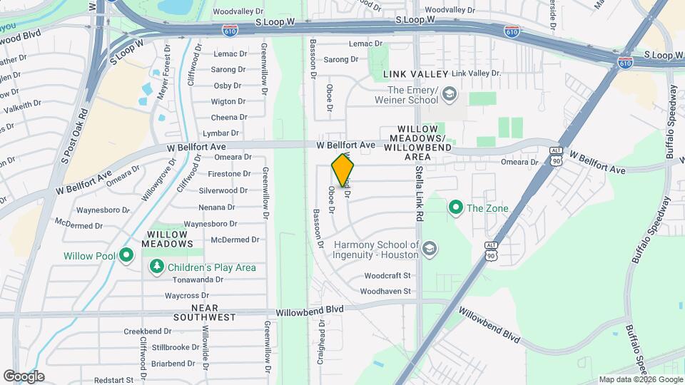 10202 Woodwind Dr Map and Location Details