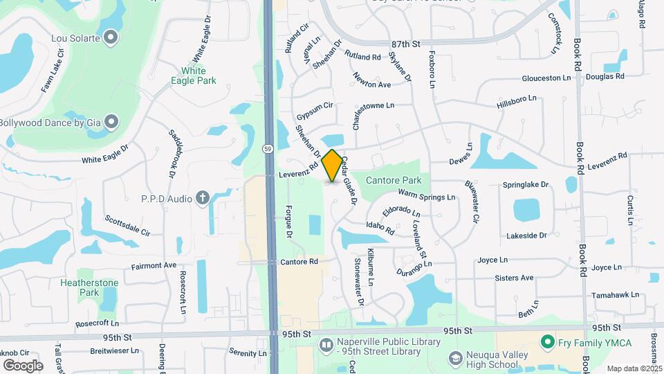 2818 Alameda Ct Map and Location Details