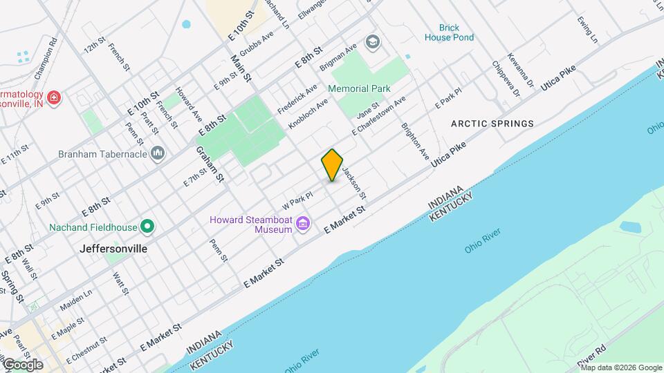 103 E Park Pl Map and Location Details