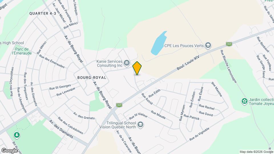 860 Astrid Rue Map and Location Details