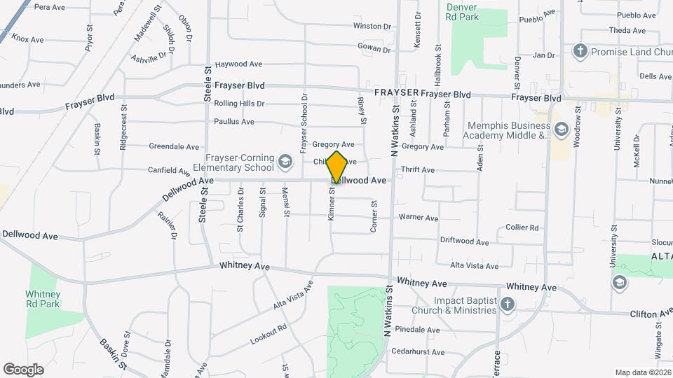 3188 Kimner St Map and Location Details