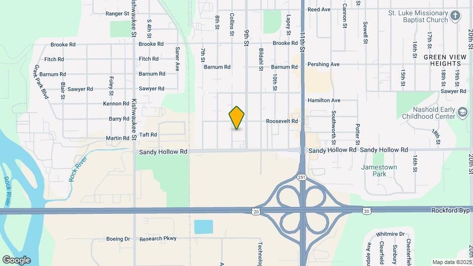 3320 Collins St Map and Location Details