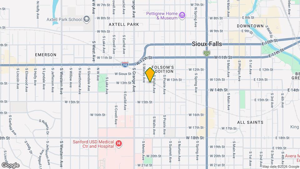 501 S Walts Ave Map and Location Details