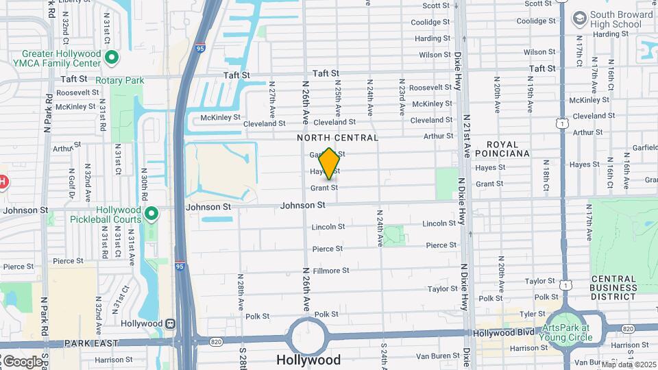 2513 Grant St Mapa y Detalles de la Ubicación