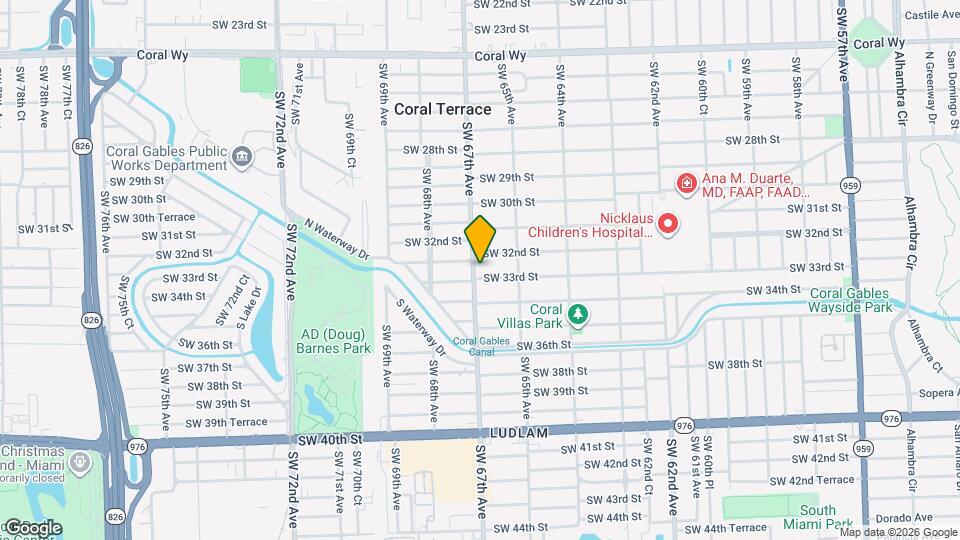 3251 SW 67th Ave Map and Location Details