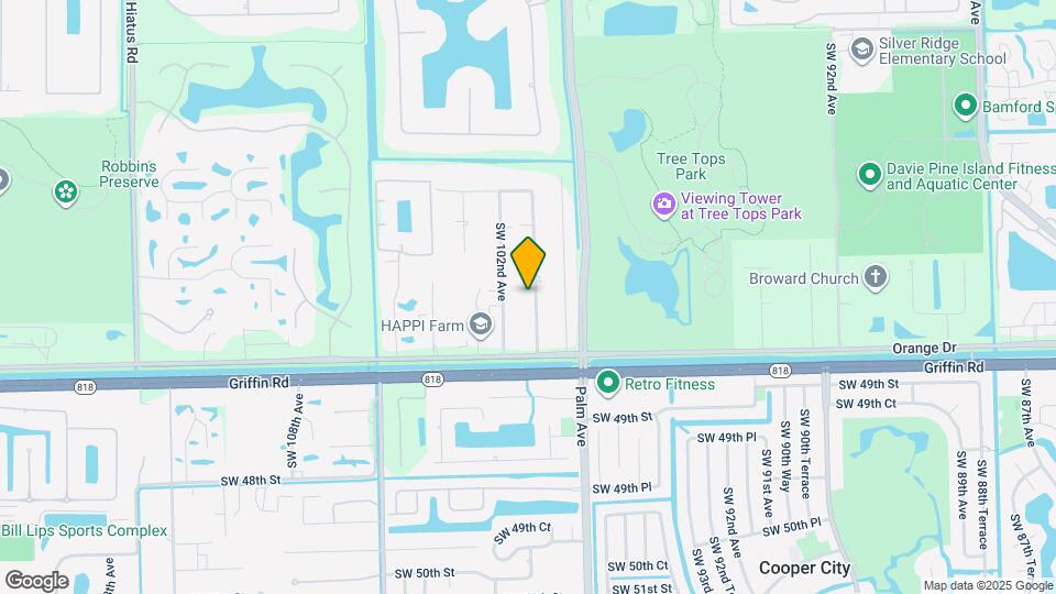 4301 SW 101st Ave Map and Location Details