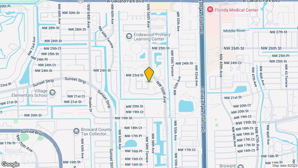 2214 NW 58th Ave Map and Location Details