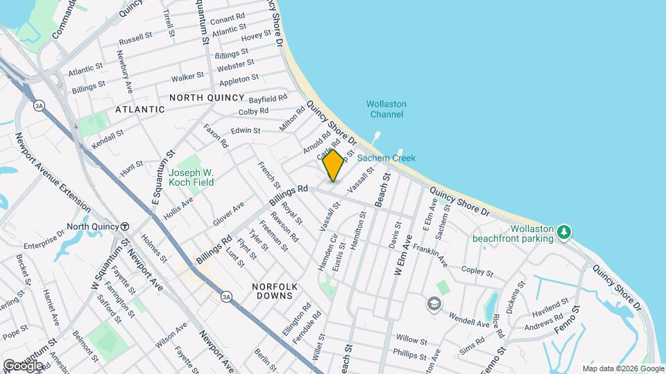 10 Channing St Map and Location Details