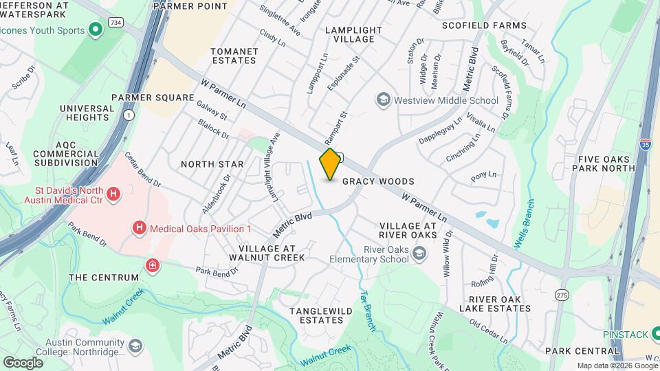 12430 Metric Blvd, Unit 9205 Mapa y Detalles de la Ubicación