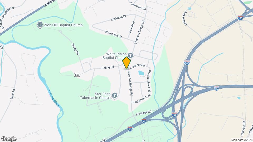 904 Staunton Bridge Rd Map and Location Details