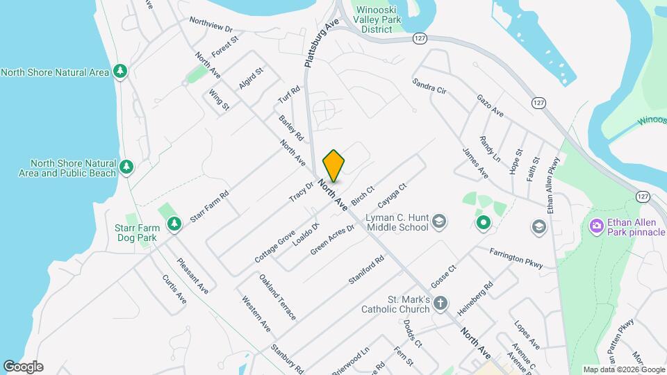 1540 North Ave Map and Location Details