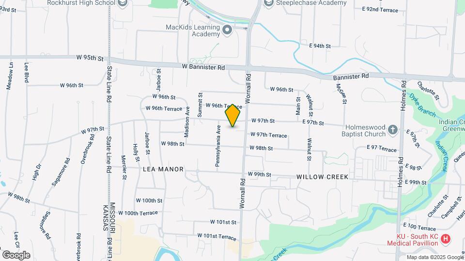 Wornall Heights Townhomes Map and Location Details
