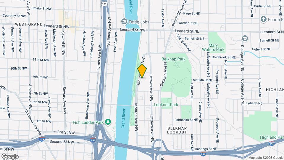 940 Monroe Ave NW, Unit 121 Map and Location Details