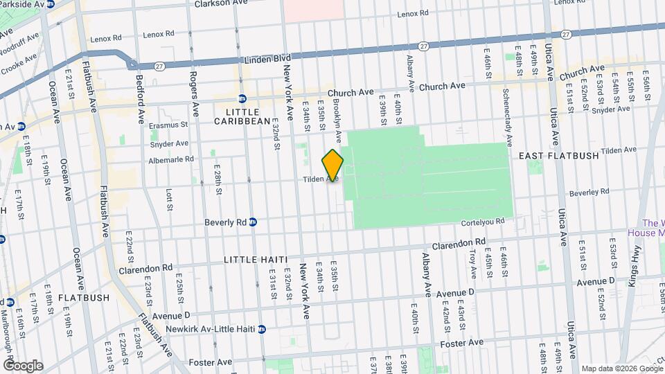 345 E 35th St Map and Location Details