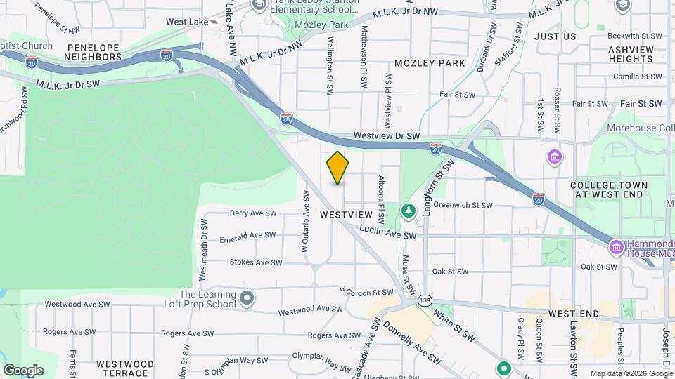 385 Inman St SW Map and Location Details