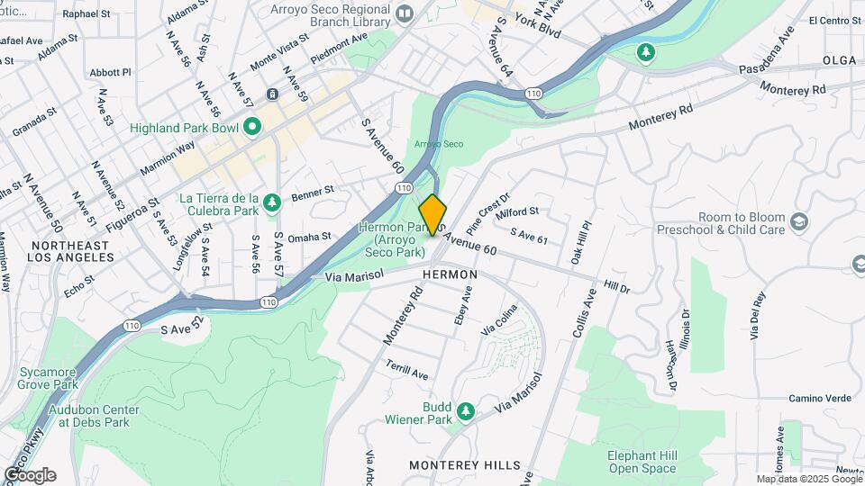 5923-5223 Monterey Rd Map and Location Details