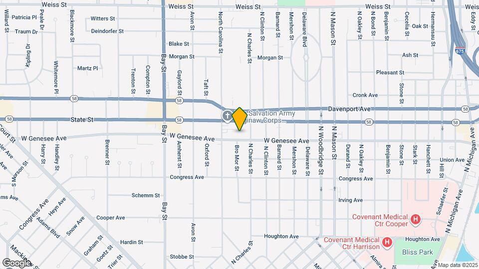 2120 W Genesee Ave Map and Location Details