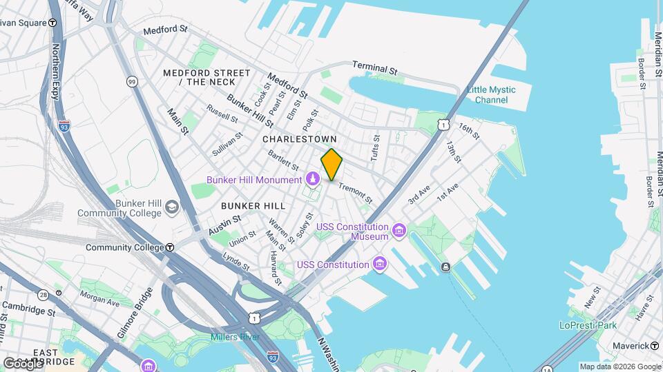 13 Monument Sq Map and Location Details