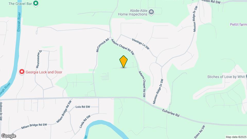 125 Chapel Meadow Ln SW Map and Location Details